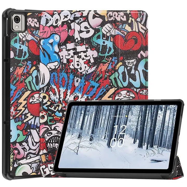 Калъф за Таблет Nokia T21 - Techsuit FoldPro - Urban Vibe
