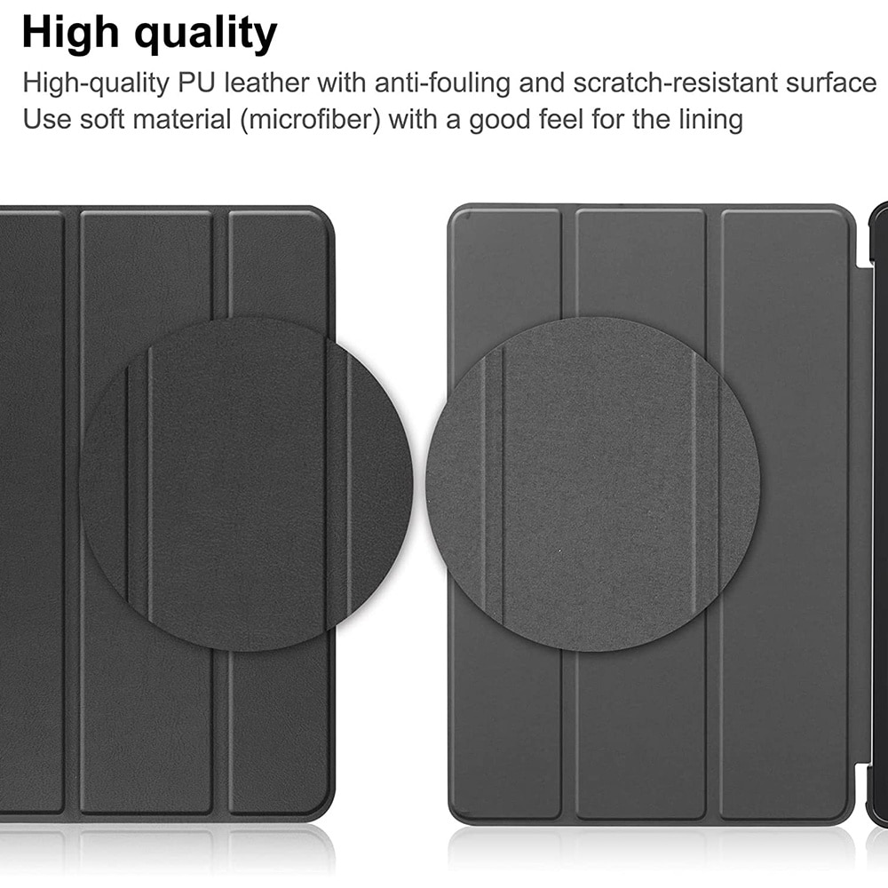 Husa tableta, Smartphosis, Pentru Nokia T21, Techsuit FoldPro, Negru