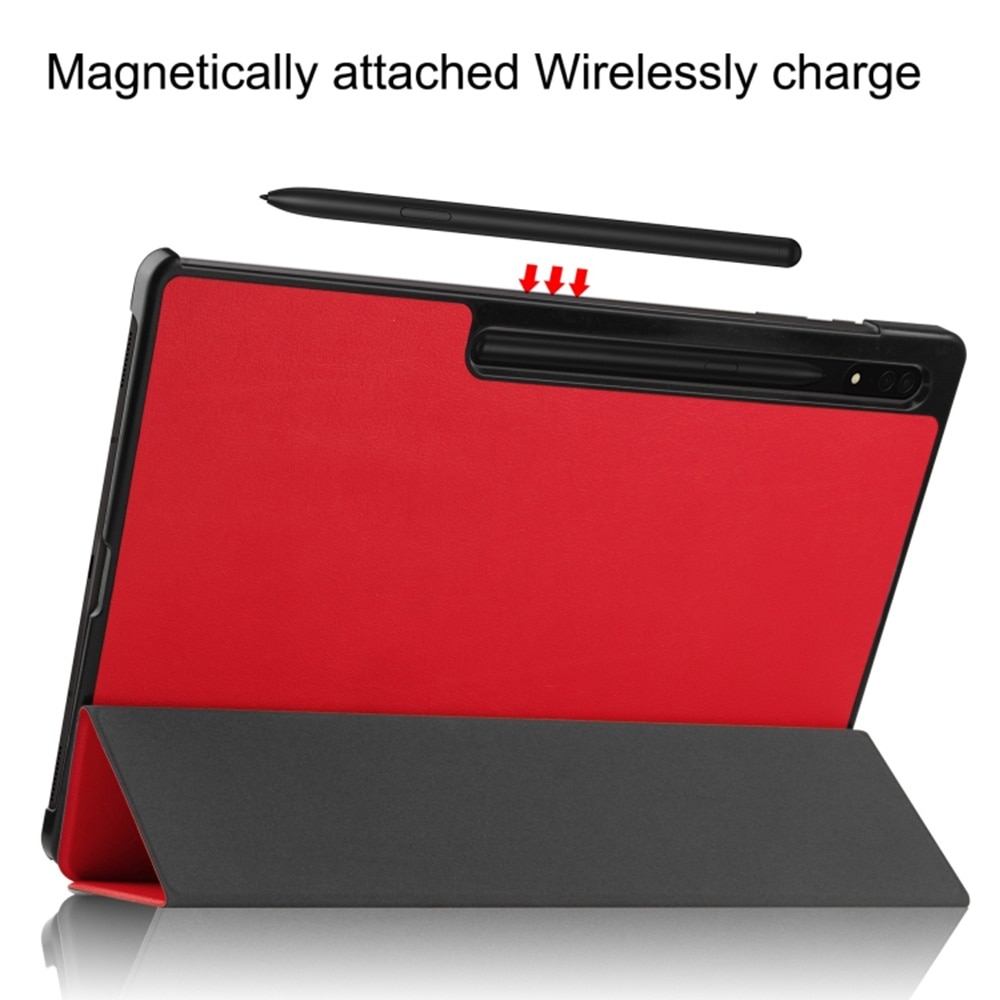 Husa pentru Tableta Samsung Galaxy Tab S9 Plus / S9 FE Plus - Techsuit FoldPro - Bordeaux