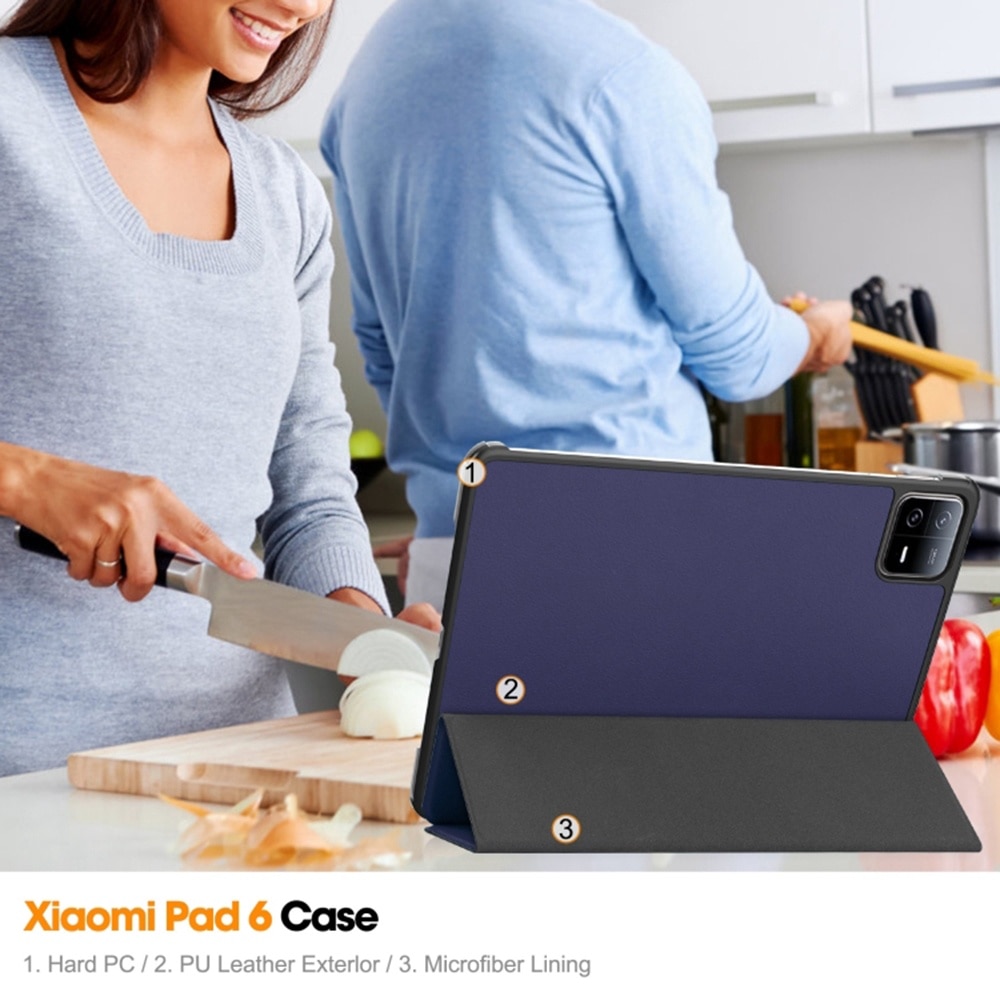 Husa pentru Tableta Xiaomi Pad 6 / Pad 6 Pro - Techsuit FoldPro - Albastra