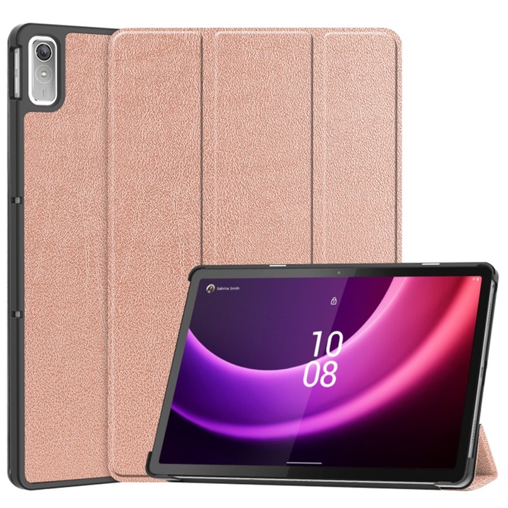 Husa compatibila cu Lenovo Tab P11 Gen 2 11.5, Future Protect, I14, Fibra Nano, Rose