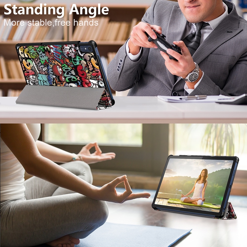 Husa pentru tableta Smartphosis, Pentru Lenovo Tab M10 5G - Techsuit FoldPro - Multicolor
