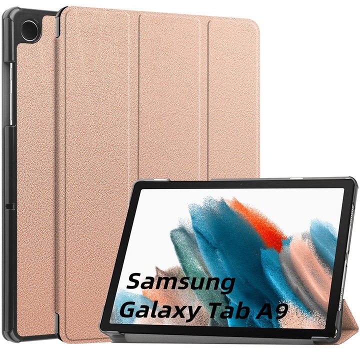 Калъф за Таблет Samsung Galaxy Tab A9 - Techsuit FoldPro - Rose Gold