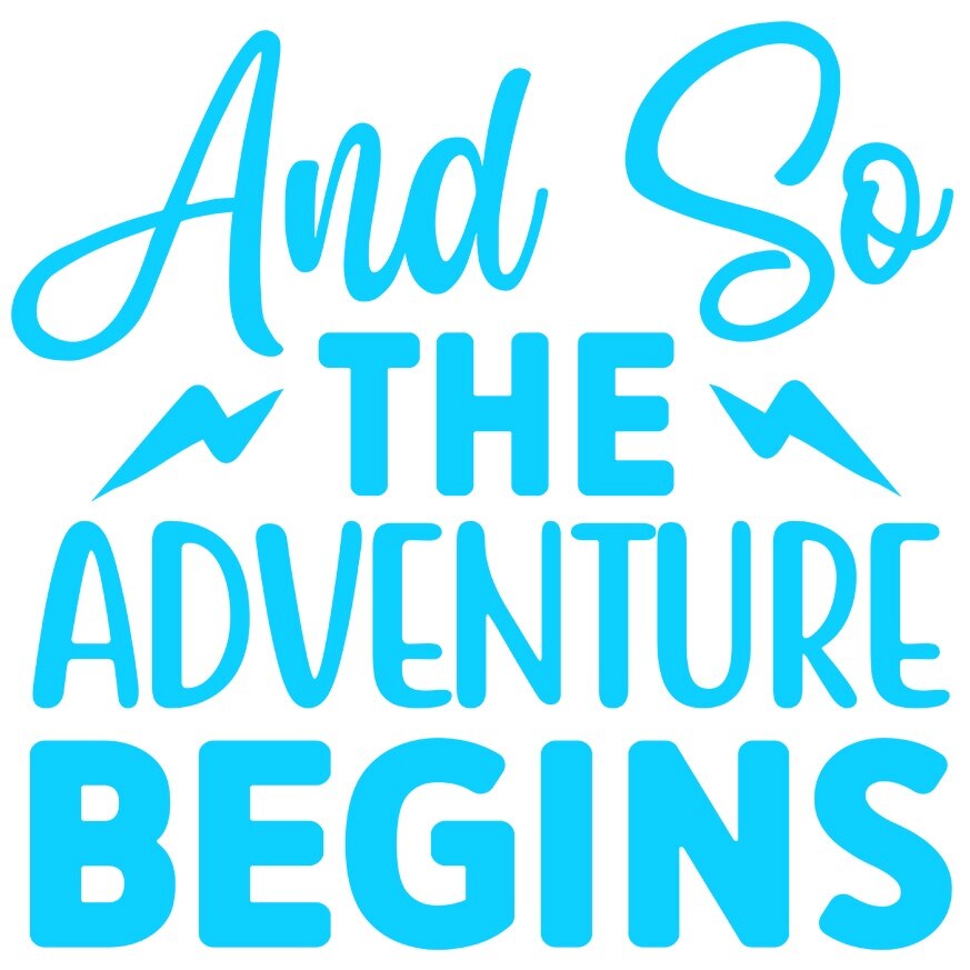 Sticker Exterior pentru cei care sunt nerabdatori ca aventura sa