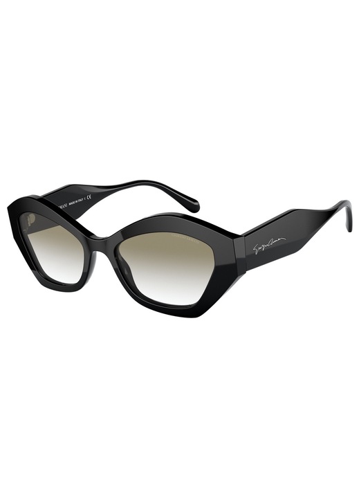 Ochelari de soare pentru dama, Giorgio Armani, 52/22/145 mm, Negru