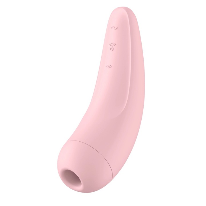 Vibrátor, Satisfyer, rózsaszín, szilikon, újratölthető, vízálló