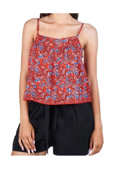 SUPERDRY Винтидж потник от вискоза, Многоцветен, L