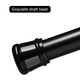 Bara telescopica perdea, QttvbTna, 110-200cm, Metal, Negru