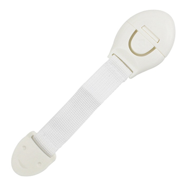 20 db-os bútorzár-rendszer gyerekeknek, QttvbTna, 20cm, fehér, ABS/polipropilén