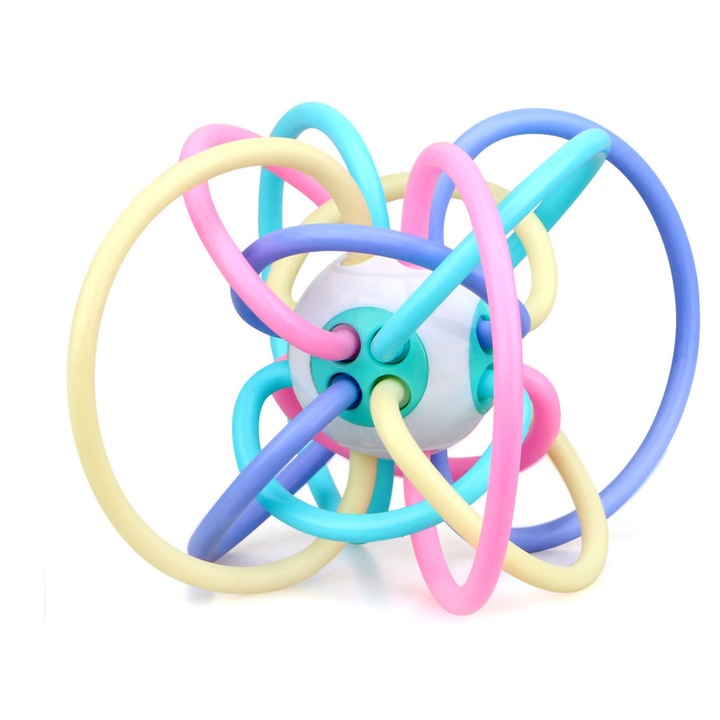 QttvbTna szenzoros fogászati játék, műanyag, többszínű, 10 x 7,5 cm