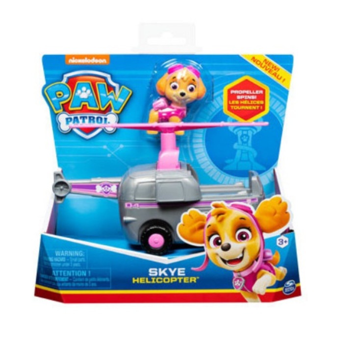 Figurina Paw Patrol, Skye, Elicopter, Multicolor