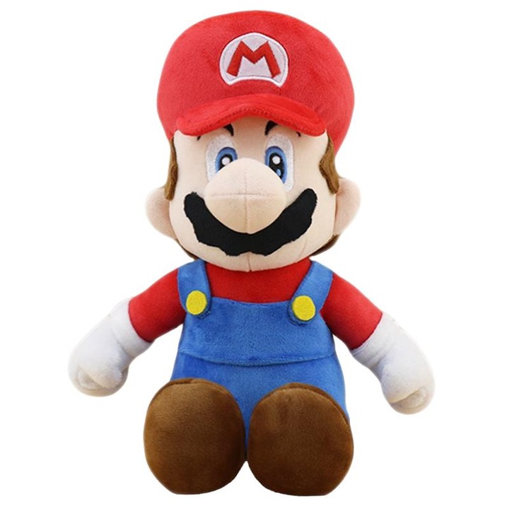 Играчка, QttvbTna, Супер Марио, Плюшена, 5,5x3,5x9,5 инча
