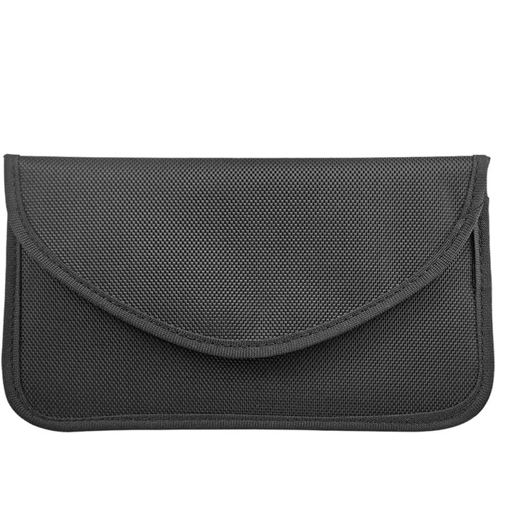 Калъф за защита на сигнала QttvbTna, RFID блокиране, за ключове за телефон и кола, найлон, 20x10см