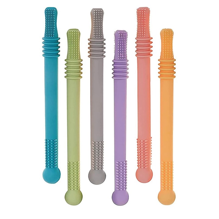 Комплект от 6 гризалки, QttvbTna, Multicolor