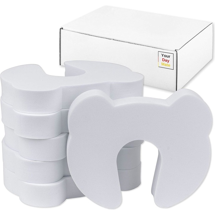 Комплект защита за врати, QttvbTna, дунапрен, за деца и животни, 6 бр