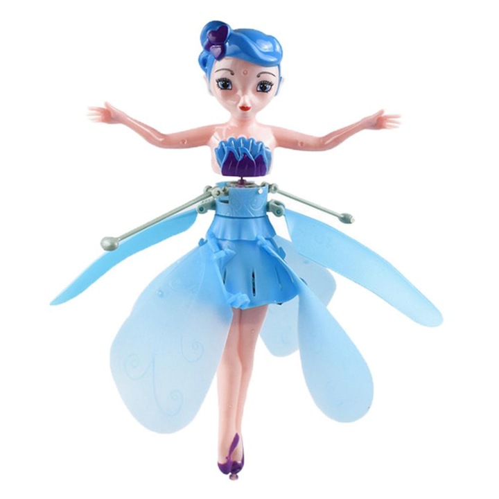 Játékbaba, QttvbTna, tarka, 19cm