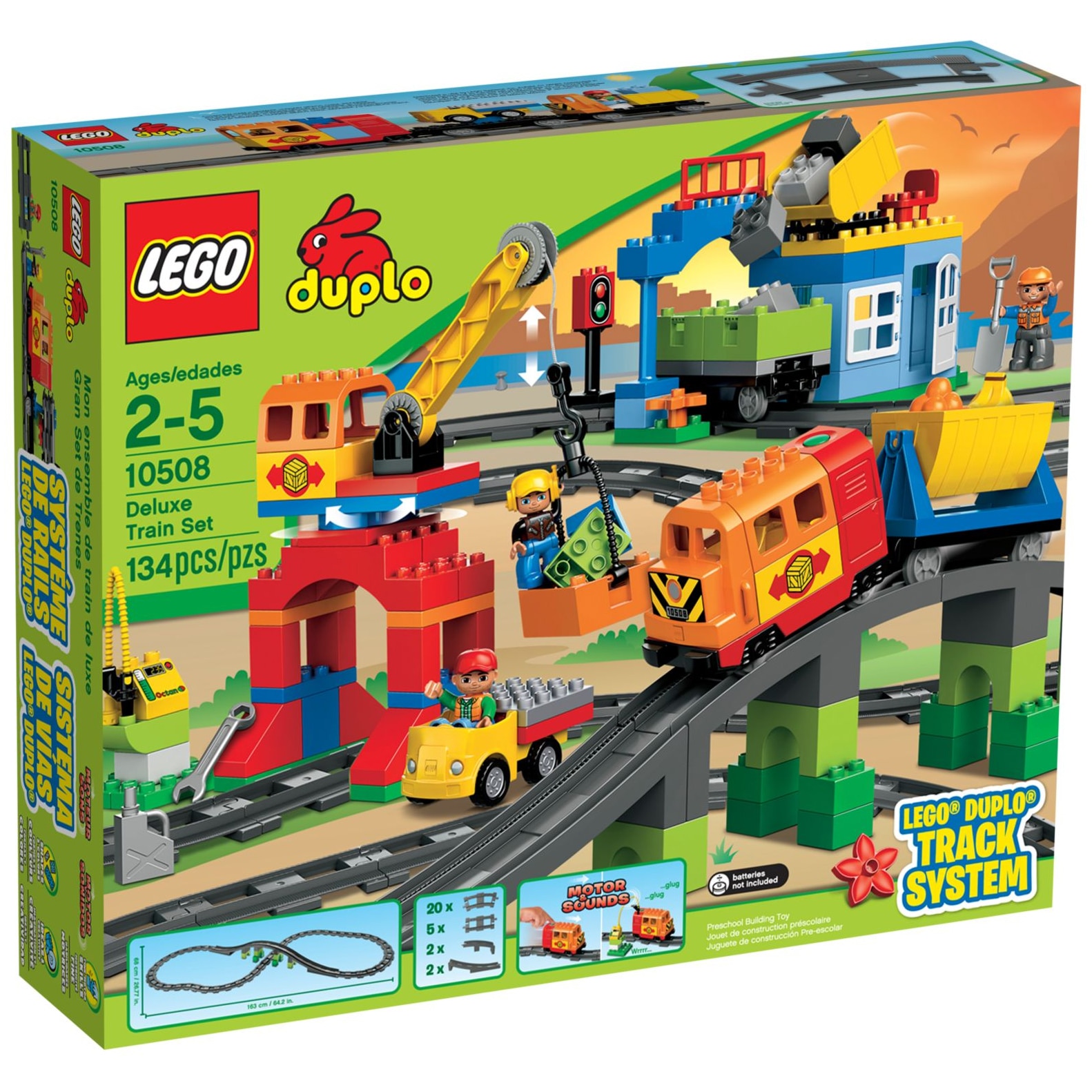 dig most charging LEGO® DUPLO® Set de trenuri Deluxe 10508 - eMAG.ro