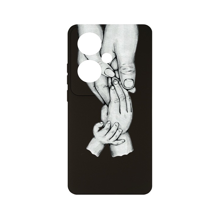 Husa BestCase® Premium Silicon, Compatibila Cu OPPO Reno 11F, Family, SLIM 1.2MM, Microfibra in interior, Antisoc, Protectie Camera, Margini ridicate pentru protectia ecranului, PB 959