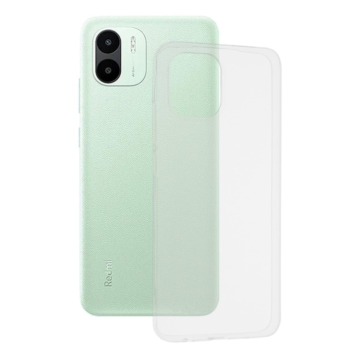 Кейс за Xiaomi Redmi A1 / A2 - Clear Silicone - Прозрачен