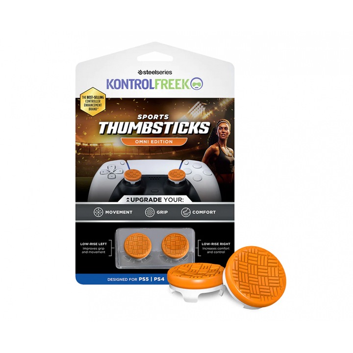 Accesoriu KontrolFreek Sports Thumbsticks Omni - Orange