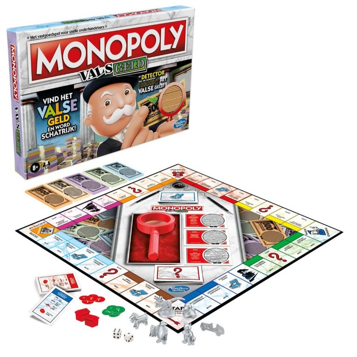 Társasjáték Monopoly, Play, 8 év feletti kor, Nyelv holland