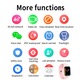Ceas smartwatch copii 4G, SINBINTA, Buton SOS, Display touch screen 1.83", Localizare precisa WIFI+LBS, Camera, Chat video/voce, Lanterna, Cronometru, Calculator, Calendar, Cronometru, Incarcare magnetica, Waterproof IP67, Roz