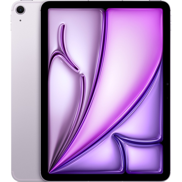 Таблет Apple iPad Air 13 6th Gen, Purple, Cellular с процесор 8x Apple M2 (3.50 GHz), 13.0", 8 GB, 1 TB, IPadOS 17.4, Лилав