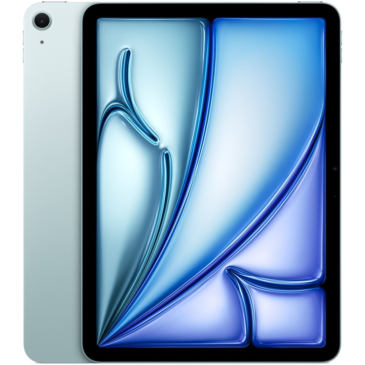 Таблет Apple iPad Air 13 6th Gen, Blue с процесор 8x Apple M2 (3.50 GHz), 13.0", 8 GB, 1 TB, IPadOS 17.4, Син
