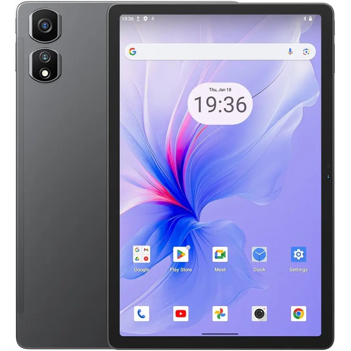 Таблет Blackview, Tab 16 Pro, 8/256GB, 11-inch FHD+ 1200x1920 IPS, Octa-core 2GHz, 8MP/13MP18W wired charging, USB Type-C, Android 14, SD card slot, Сив