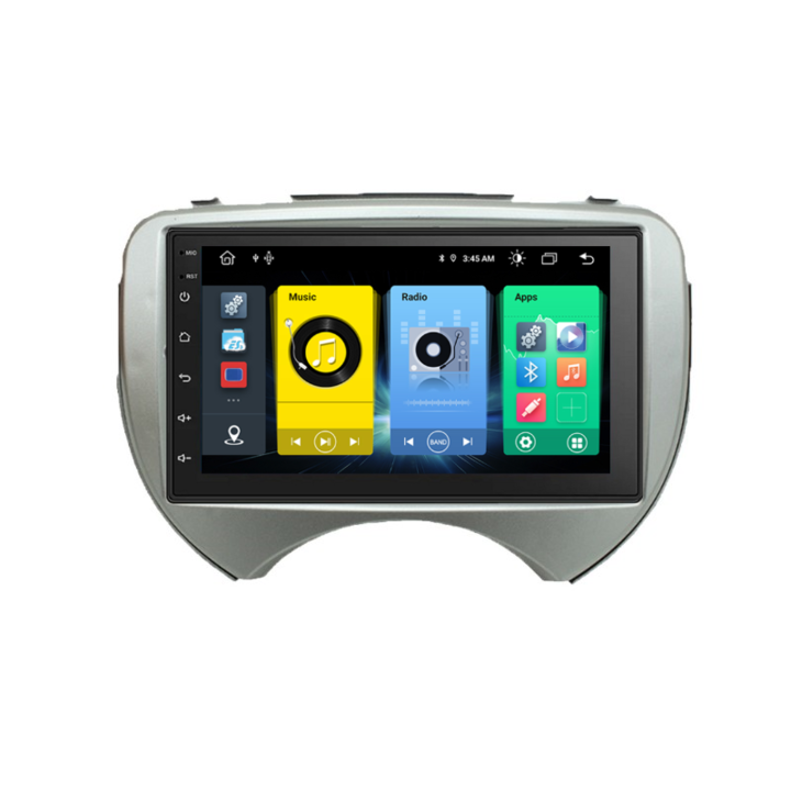 Multimédia navigációval ZT, NISSAN MICRA MARCH K13-hoz / RENAULT PULSE 2010 - 2013 7", 4+2+16, 9565