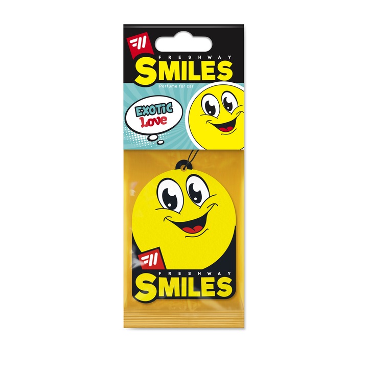 Ароматизатор за кола FRESH WAY Smiles, Exotic