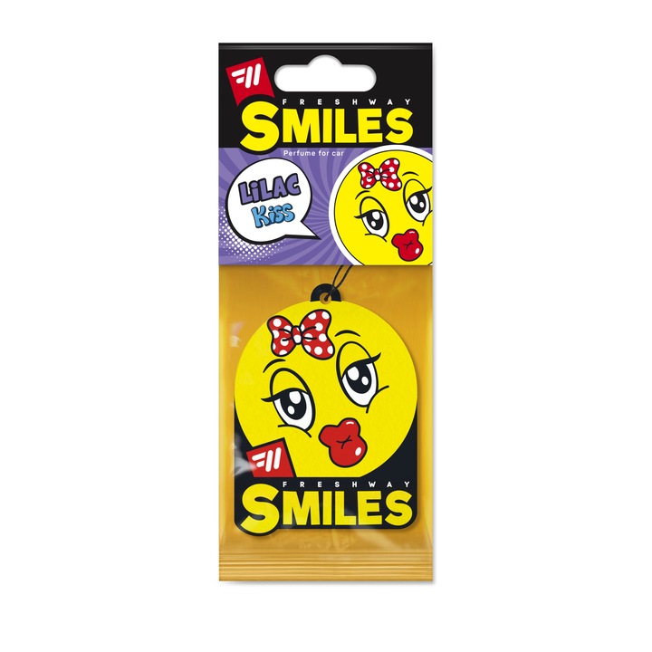 Odorizant auto FRESH WAY Smiles, Liliac