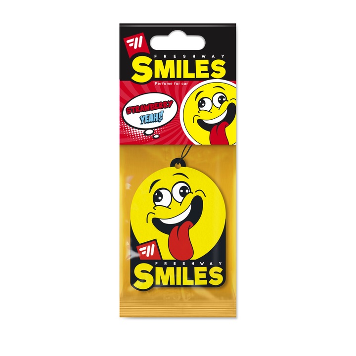 Odorizant auto FRESH WAY Smiles, Strawberry
