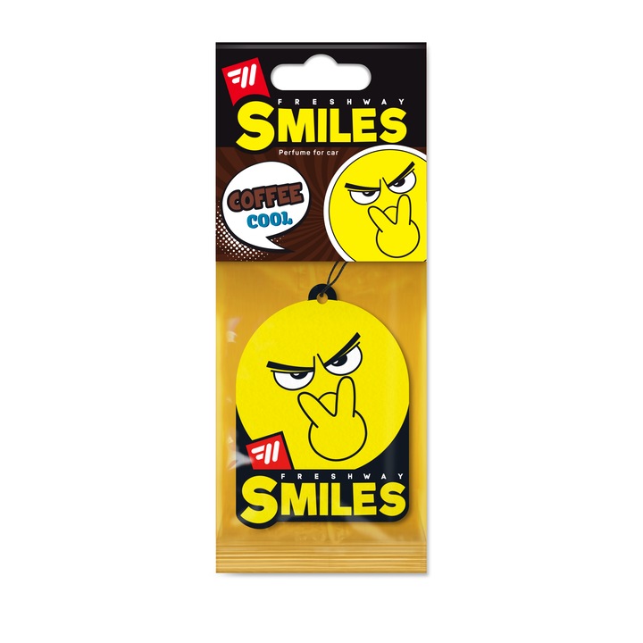 Odorizant pentru masina cu cafea FRESH WAY Smiles