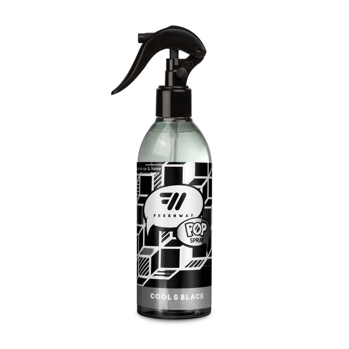 Odorizant auto, FRESH WAY, POP SPRAY, Cool & Blackc, 300 ml