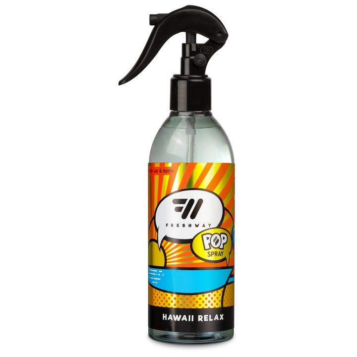 Ароматизатор Спрей за кола 300ml FRESH WAY POP SPRAY, Hawaii Relax