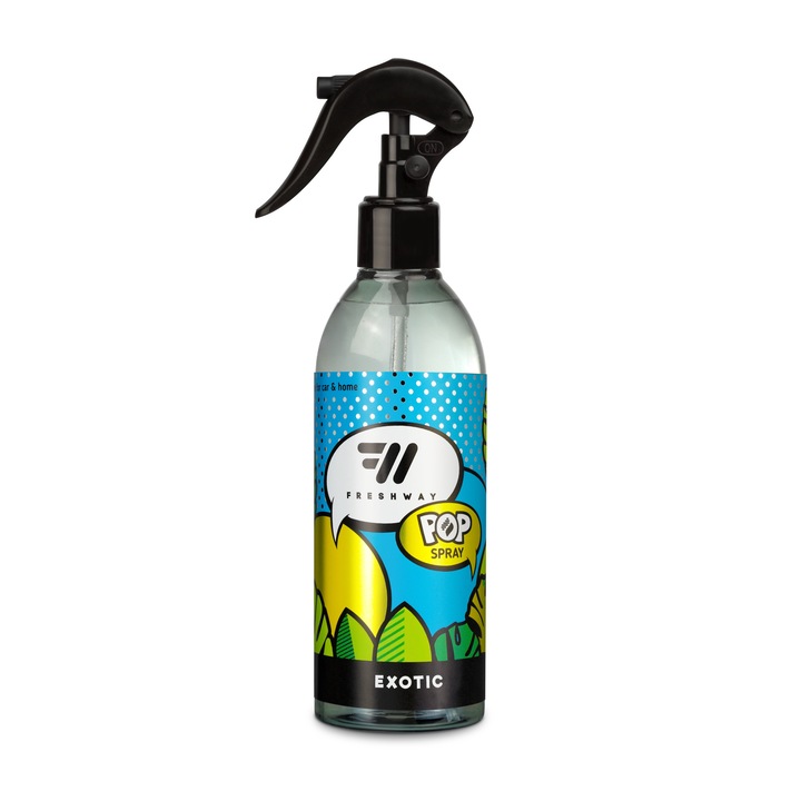 Spray pentru odorizant auto 300ml FRESH WAY POP SPRAY, Exotic