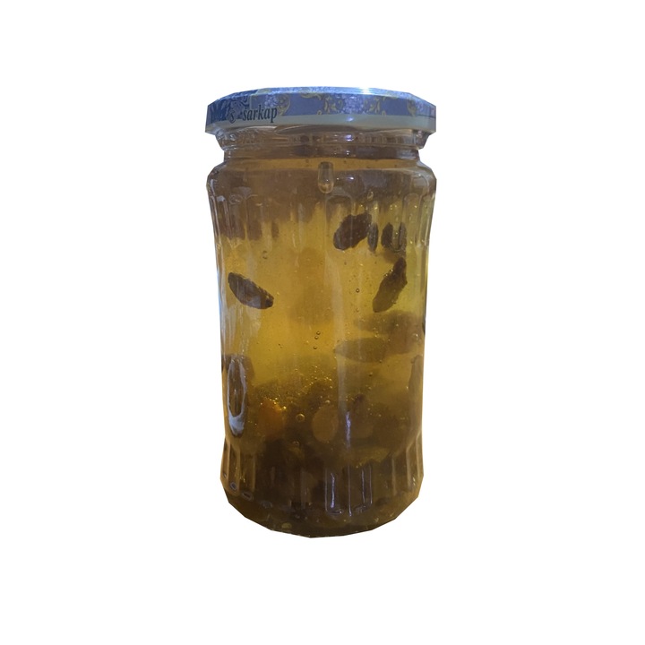 Poliflora méz barna mazsolával és arany mazsolával 480g