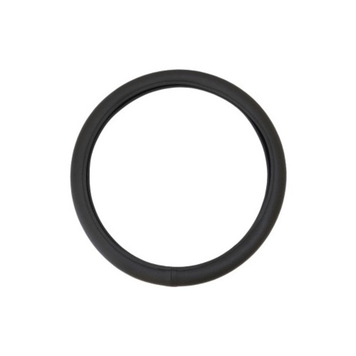 Husa Volan Piele Ecologica Negru 44-48 Cm
