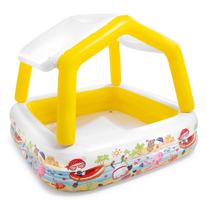 Gyermekmedence napernyő CasaShop 157x157x122cm -295l