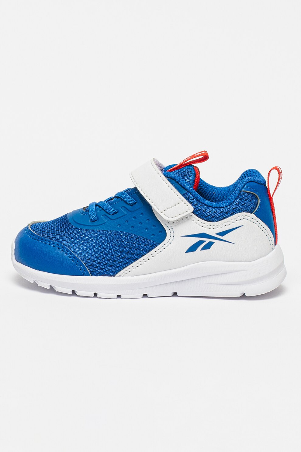Reebok, Pantofi pentru alergare Rush Runner 4.0, Alb, Albastru royal, 20 EU