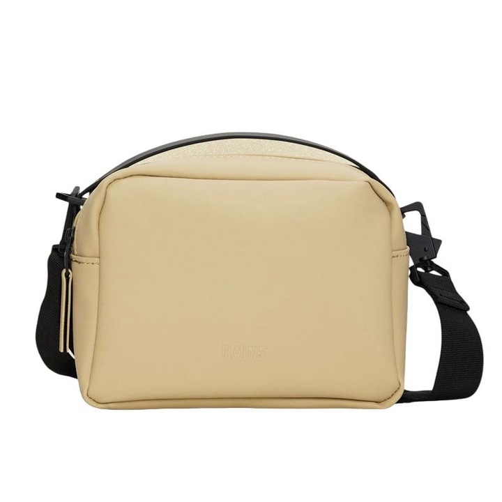 Crossbody táska Rains 14100-24 bézs 16x21x8,5 cm, poliuretán/poliészter