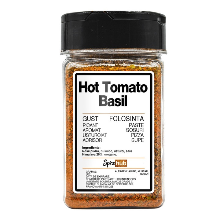 Condimente Hot Tomato Basil 90 g