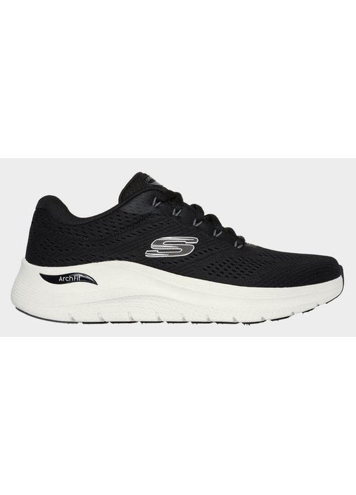 Tenisi dama Skechers Arch Fit 2.0, vegan, respirabili, negru, Negru, 41