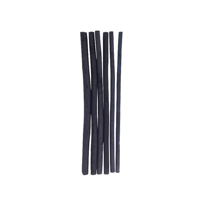 Set 8 carbuni naturali pentru desen in carbune