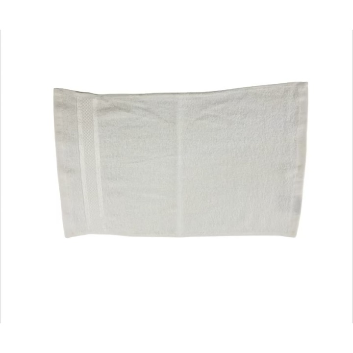 Кърпа за ръце, 30 x 50 см, 100% памук, 400 г/м², бял