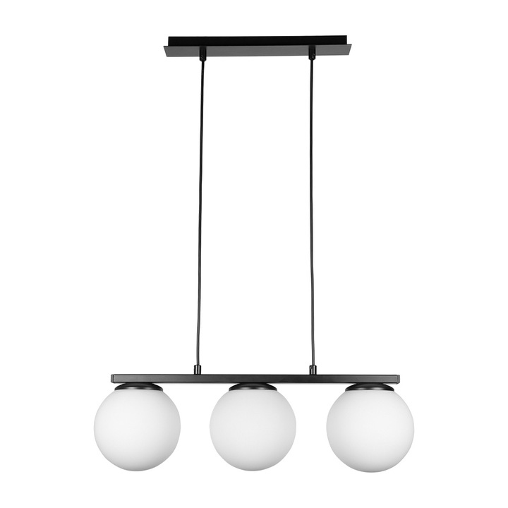 Candelabru, Lightstyle, Treviso, 3xE27, Negru/Alb