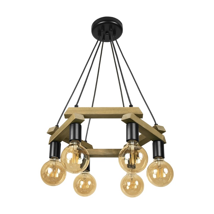 Candelabru, Lightstyle, 6xE27, Auriu