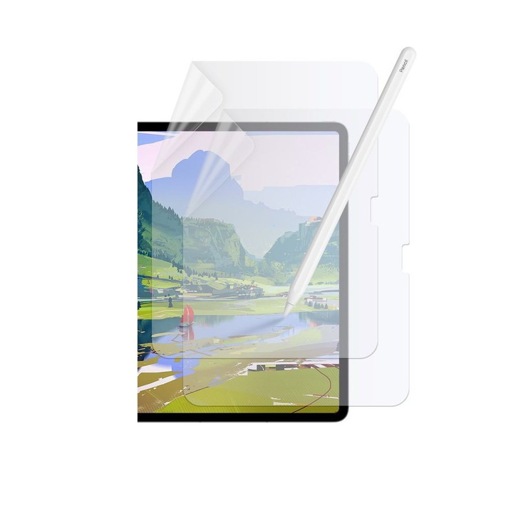 Set 2 folii protectie HOFI Paper Pro compatibil cu iPad Pro 11 inch 2024 Matte Clear