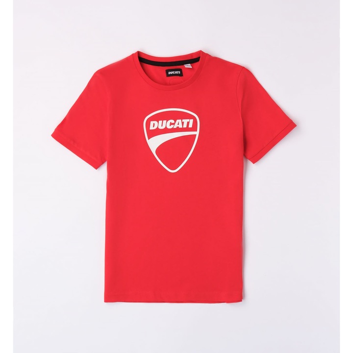 Tricou pentru baiat, Ducati, G.7614, Rosu, 164-170 cm